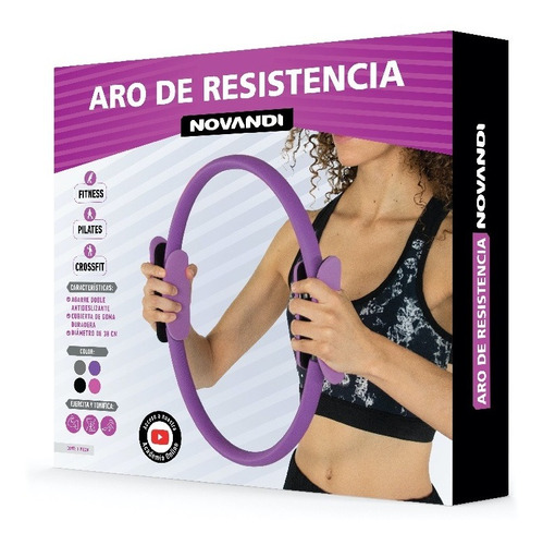 Aro De Resistencia Para Yoga, Pilates Y Fitness