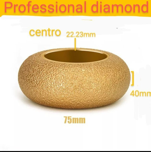 Disco Para Esmeril De Diamante Para Mármol (40 Mm De Grosor)