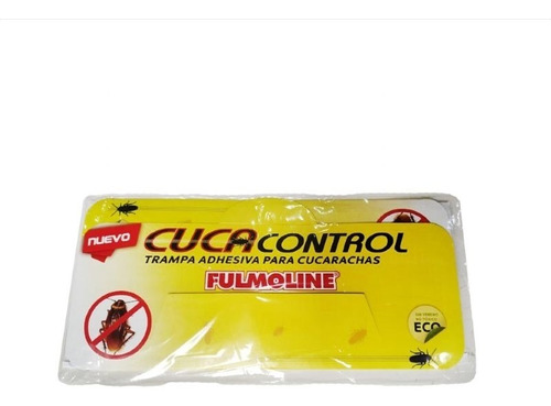 Cucacontrol Fulmoline Trampa Adhesiva Para Cucarachas 