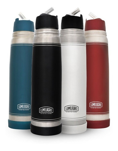 Imagen 4 de 6 de Termo Lumilagro Luminox Color Acero Inox. Pettish Online