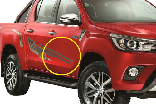 Calco Toyota Hilux Srx 2016 / 22 Original Puerta Del Derecha