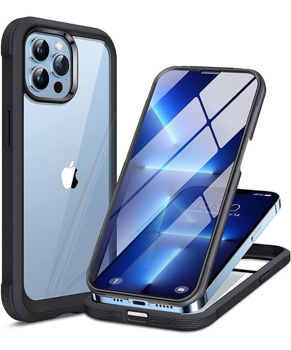 Protector iPhone 13 Pro Max Miracase Con Vidrio Templado