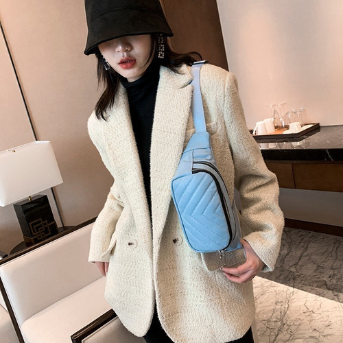 Imagen 2 de 7 de Banano Crossbody Hecho En Cuero Pu Para Mujer