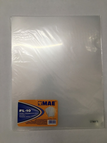 Folder Plastico Cerrado 2 Lados, 15 Paq Con 10, Envio Grati
