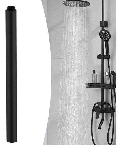Extensor De Tubo De Extensão De Braço De Chuveiro De Preto
