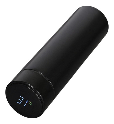 Garrafa Térmica Inox 500ml Com Display De Temperatura Led
