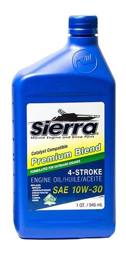 Sierra Aceite Náutico Lubr 4t 10 W 30 Premium Catalyst 946ml