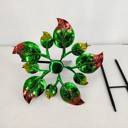 Molinillo De Viento Con Estaca De Metal – Girasol Decorativo De 122 Cm Para Jardín, Patio Y Maceta