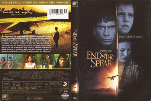 End Of The Spear Dvd Louie Leonardo Chad Allen Jack Guzman