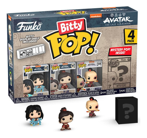 Funko Bitty Pop! Avatar - Azula Ty Lee & Suko 4 Pack