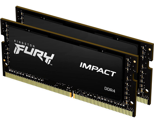 Memoria Sodimm Ddr4 16gb 3200mhz 2x8 Fury Impact Laptop 