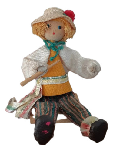 Boneco Colecionável - Flautista - Lituânia