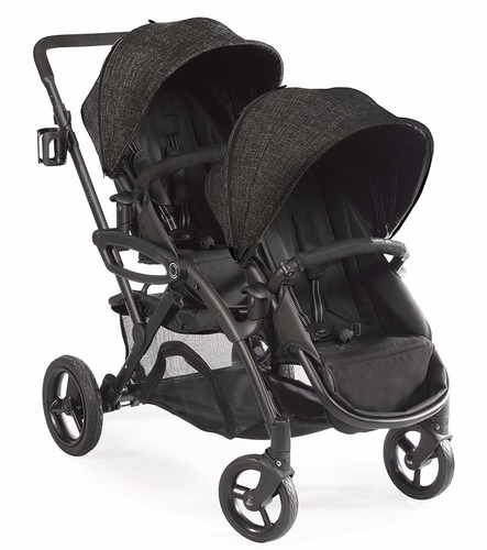 Carrinho Elite Tandem Stroller, Carbon