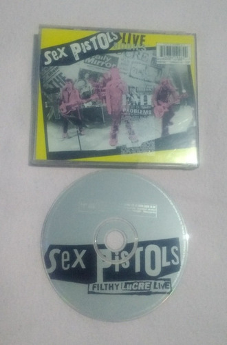 Cd Sex Pistols Filthy Lucre Live