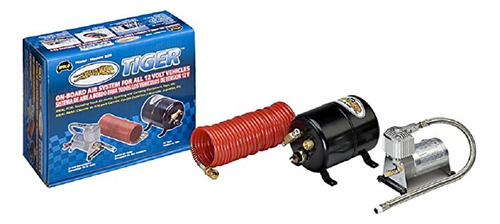 Wolo (800) Tiger Air Tank Y Compresor - 12 Volt, 1.38 Cfm