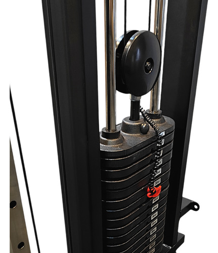 Monocross 4000 Pro Evolution Fitness Estrutura Preto