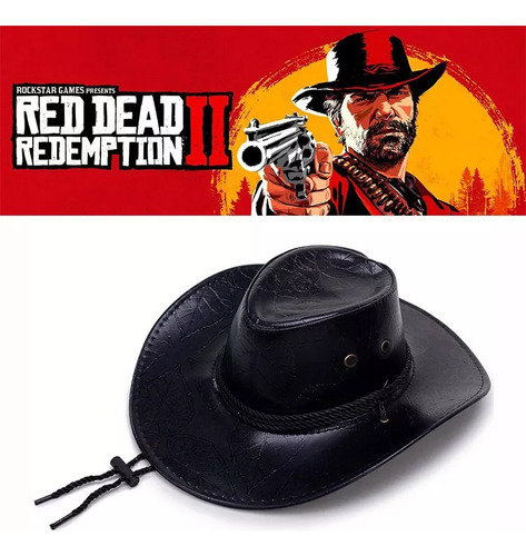 Juego Red Dead Redemption 2, Disfraz De Cosplay Con Sombrero