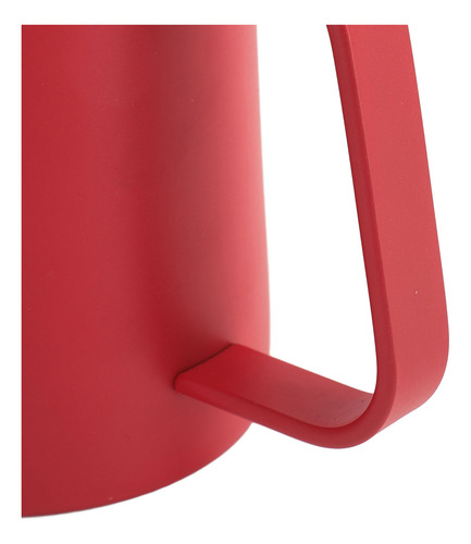 Cafetera De Acero Inoxidable De Gran Capacidad Con Rojo