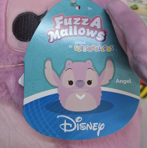Squishmallows Peluche Disney 101 Dálmatas Angel Stitch 20cm Angel