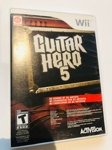 Guitar Hero 5 - Nintendo Wii (sólo Juego) (Usado)