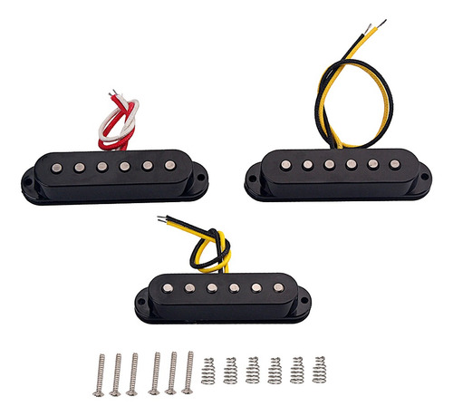 1 / 3 Piezas Alnico 5 Alnico Pickup Sss Para Guitarra St