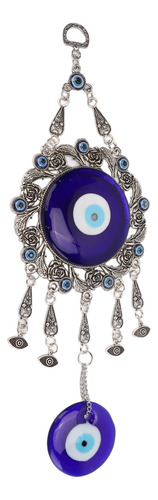 Colgante Único Para Colgar Con Forma De Ojo Azul, Adorno Tur