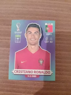 Estampita, Álbum Del Mundial, Cristiano Ronaldo