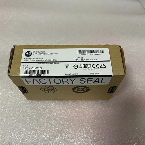 Allen-bradley 1762-ow16 Micrologix 16 Point Relay Output Ttw