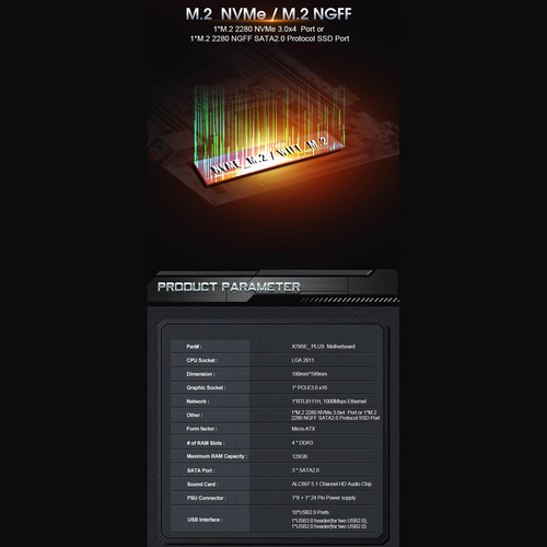 X79se_plus Placa-mãe Para Computador De Mesa Placa-mãe 10x