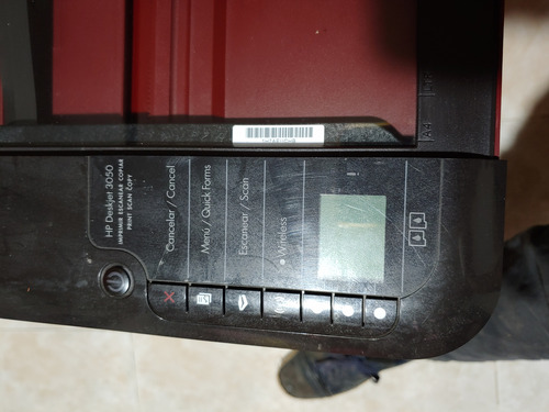 Impresora Multifunción A Color Hp Deskjet 3050 Con Wifi 127v Negro (Usado)