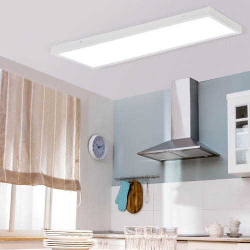 Plafones Led Candil 60x30cm 24w Luz Calida Blanco Color Cálido