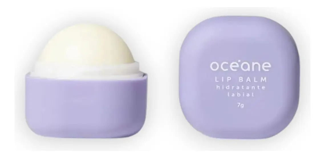 Hidratante Labial De Baunilha Océane Travel Lip Balm Vanilla