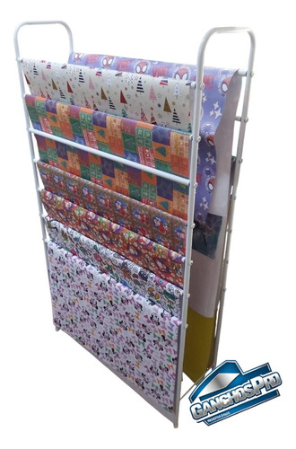 Exhibidor Bijouterie 5 Perchas Giratorio Regulable Rosario