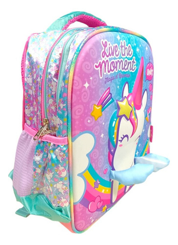 Mochila Unicornio Kinder Backpack 179412 Color Multicolor