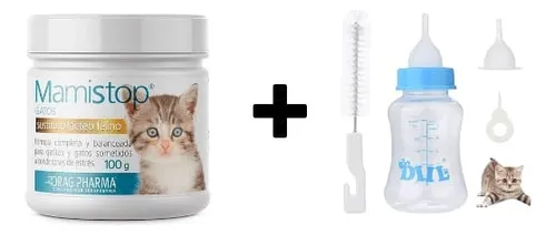 comprar Mamistop Leche Gato 100g Mamadera Cachorro Sustituto Lacteo