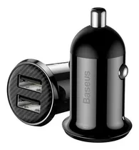 Comprar Cargador de coche de carga rápida 2usb 4.8a color gris