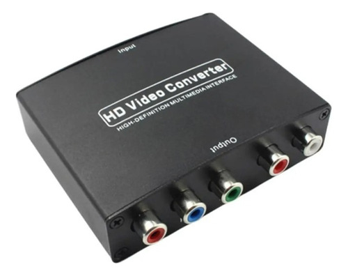 Convertidor De Hdmi A Ypbpr Componente + Audio Rca Trautech