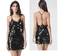 Comprar Vestidos Para Fiesta\u002F Vestido Brillos \u002F Vestidos Sexys