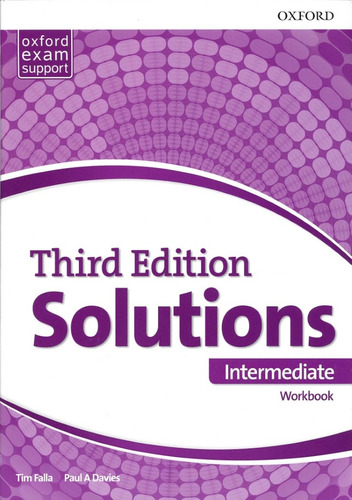 Solutions Intermediate Workbook - Third Edition  **novedad 2