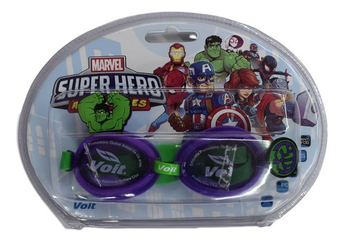 Goggles De Natación Voit Avengers Hulk Infantiles