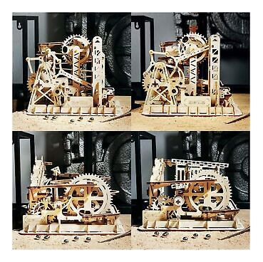 Rokr Marble Run 3d Wooden Puzzles Model Building Kits For