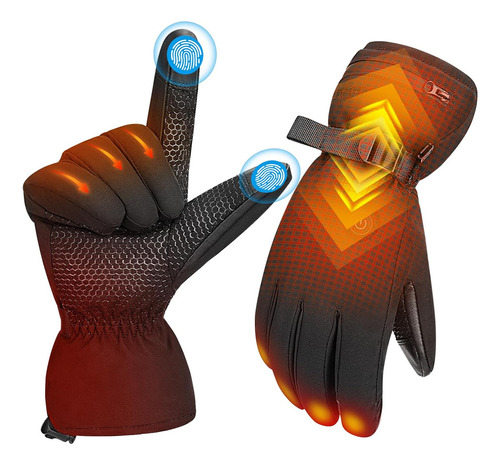 Guantes Térmicos Para Hombres Y Mujeres, Batería Recargab