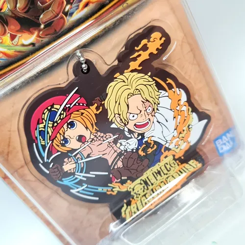 Llavero Silicona One Piece Treasure Cruise Sabo Y Koala