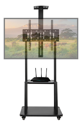 Soporte De Tv Móvil Con Ruedas 42-85 Pulgadas Carga 75kg