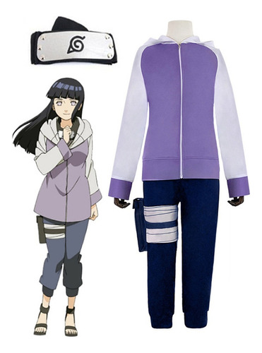 Fantasía Cosplay Hinata Hyuga Último Cosplay Infantil Naruto