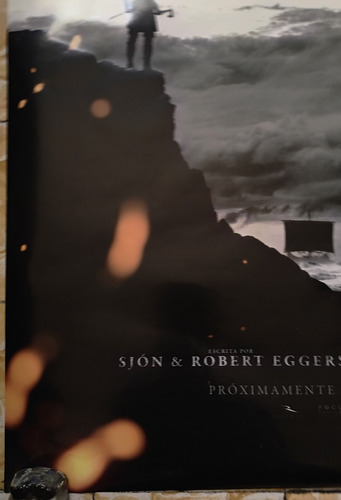 Póster Original Cine El Hombre Del Norte (Usado)