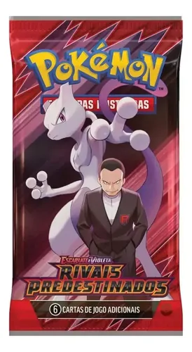 Cartas Pokémon Blister Triplo Predestinados Zebstrika Copag