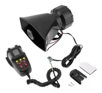 Comprar Sirena Bocina Policia Carabinero Megafono 7 Tonos Auto Moto