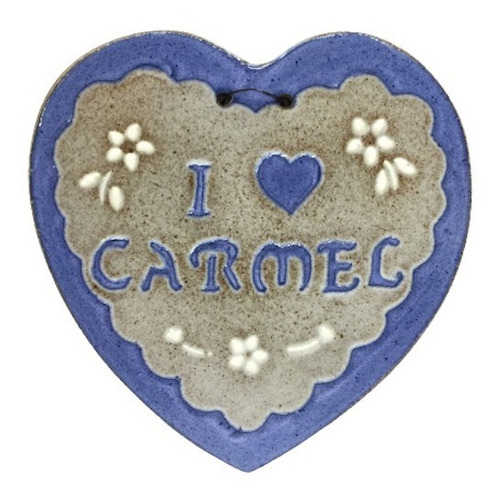 Placa Decorativa Souvenir Carmel, California Mc