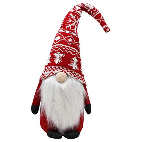 Duende De Navidad Sueco Tomte De Peluche Rojo Colocar M...